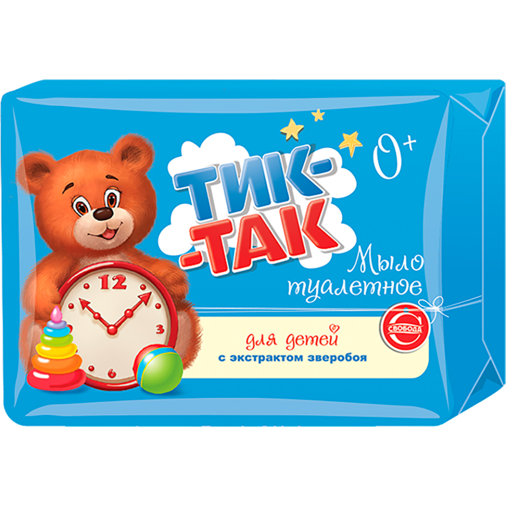 Мыло FOR KIDS Tick-tac baby soap with St. John`s wort, 100g